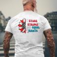 Stars Stripes And Equal Rights Equal Rights Funny Gifts Mens Back Print T-shirt Gifts for Old Men