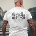 The Devil Can Scrap But The Lord Has Won Western Cowboy Mens Back Print T-shirt Gifts for Old Men