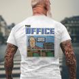 Theofficejamkevinandchilitheofficemaloneandchili Mens Back Print T-shirt Gifts for Old Men