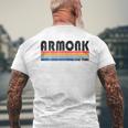 Vintage 70S 80S Style Armonk Ny Men's T-shirt Back Print Gifts for Old Men