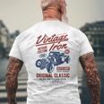 Vintage Iron Hot Rod Custom Original Classic Mens Back Print T-shirt Gifts for Old Men