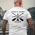 Zions Camp Mens Back Print T-shirt Gifts for Old Men