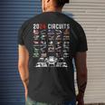 2024 Formula Racing Track Formula Car Formula Race Fan Men's T-shirt Back Print Gifts for Him
