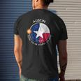 2024 Total Solar Eclipse Totality Austin Texas 28 Men's T-shirt Back Print Gifts for Him