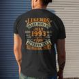 30 Year Old Awesome Since July 1993 30Th Birthday Gift 30Th Birthday Funny Gifts Mens Back Print T-shirt Gifts for Him