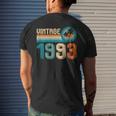 30 Year Old Gift Vintage Born In 1993 30Th Birthday Retro Mens Back Print T-shirt Gifts for Him