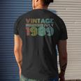 30Th Birthday Gift Vintage July 1989 Thirty Years Old 30Th Birthday Funny Gifts Mens Back Print T-shirt Gifts for Him