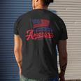 4Th Of July 2023 Patriotic Made-In-America Est 1776 Gifts Mens Back Print T-shirt Gifts for Him