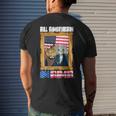 4Th Of July All American Mama American Flag Patriotic Usa Mens Back Print T-shirt Gifts for Him