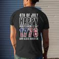 4Th Of July Happy Independence-Day 1776 God Bless America Mens Back Print T-shirt Gifts for Him