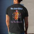 4Th Of July Im Just Here For The Wieners Hot Dogs Funny Mens Back Print T-shirt Gifts for Him