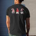 4Th Of July Patriotic Gnomes Funny Cute American Usa Flag Patriotic Funny Gifts Mens Back Print T-shirt Gifts for Him