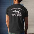 555Th Fighter Squadron Triple Nickle Men's Back Print T-shirt Gifts for Him