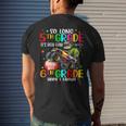5Th Grade Graduation Dinosaurs Truck 6Th Grade Here We Come Men's Back Print T-shirt Gifts for Him