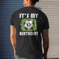 9 Years Old Kids Soccer Player 9Th Birthday Boy Mens Back Print T-shirt Gifts for Him