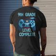 9Th Grade Level Complete Last Day Of School Funny Graduation Mens Back Print T-shirt Gifts for Him