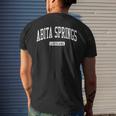 Abita Springs Louisiana La College University Sports Style Men's T-shirt Back Print Gifts for Him Abita Springs Louisiana La College University Sports Style Men's T-shirt Back Print Gifts for Him