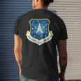 Air Force Space Command Afspc Usaf Us Space Force Men's Back Print T-shirt Gifts for Him