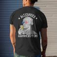 Alexander Hammerdton Funny 4Th Of July Drinking Hamilton Mens Back Print T-shirt Gifts for Him