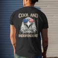 American Patriotic Eagle 4Th Of July Usa Flag Men Women Mens Back Print T-shirt Gifts for Him