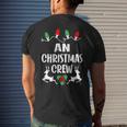 An Name Gift Christmas Crew An Mens Back Print T-shirt Gifts for Him