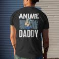 Anime Daddy Saying Animes Hobby Lover Dad Father Papa For Women Men's Back Print T-shirt Gifts for Him