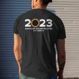 Annular Solar Eclipse 2023 October 14 Astronomy Lover Men's T-shirt Back Print Gifts for Him