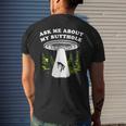 Ask Me About My Butthole Ufo Men's T-shirt Back Print Gifts for Him