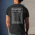 Astrology Awesome Zodiac Sign Scorpio Men's T-shirt Back Print Gifts for Him