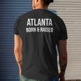 Atlanta Born And Raised Georgia Edition Men's T-shirt Back Print Gifts for Him