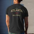 Atlanta Vs All Yall - Bold And Witty Southern Designer Mens Back Print T-shirt Gifts for Him