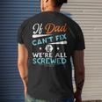 Awesome Dad Will Fix It Handyman Handy Dad Fathers Day For Women Men's Back Print T-shirt Gifts for Him