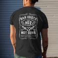 Ban Idiots Not Guns Pro 2Nd Amendment Republican Trump Men's T-shirt Back Print Gifts for Him