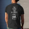 Im With The Banned Books I Read Banned Books Men's Back Print T-shirt Gifts for Him