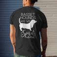 Basset Hound Dog Spirit Animal J000237 Men's T-shirt Back Print Gifts for Him