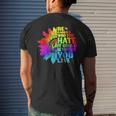 Be Careful Who You Hate It Could Be Someone Lgbt Tie Dye Mens Back Print T-shirt Gifts for Him