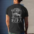 Being Grandpa Is An Honor Being Papa Is Priceless Father Day Mens Back Print T-shirt Gifts for Him