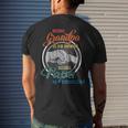 Being Grandpa Is An Honor Being Papa Is Priceless Fathers Mens Back Print T-shirt Gifts for Him