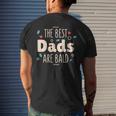 The Best Dads Are Bald Alopecia Awareness And Bald Daddy For Women Men's Back Print T-shirt Gifts for Him