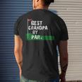Best Grandpa By Par Fathers Day Men's Back Print T-shirt Gifts for Him