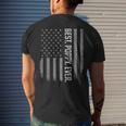 Best Poppy Ever Us American Flag Gift For Fathers Day Mens Back Print T-shirt Gifts for Him