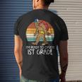 Bigfoot Sasquatch Ready To Crush 1St Grade First Day School Mens Back Print T-shirt Gifts for Him