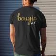 Bougie Af Boujee Humor For Her Men's T-shirt Back Print Gifts for Him