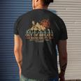Out Of Breath Hiking Society Mens Back Print T-shirt Gifts for Him