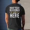 Brooklyn Name Gift Have No Fear Brooklyn Is Here Mens Back Print T-shirt Gifts for Him