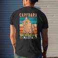 Capybara Birthday Squad Lover Capybaras Rodent Animal Mens Back Print T-shirt Gifts for Him