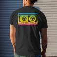 Cassette Tape 80S 90S Vintage Retro Funny Halloween 90S Vintage Designs Funny Gifts Mens Back Print T-shirt Gifts for Him