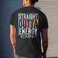 Certified Nursing Assistant Cna Life Straight Outta Energy Mens Back Print T-shirt Gifts for Him