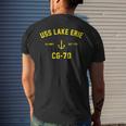 Cg70 Uss Lake Erie Men's Back Print T-shirt Gifts for Him
