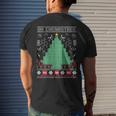 Chemist Element Oh Chemistree Ugly Christmas Sweater Men's T-shirt Back Print Gifts for Him
